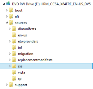 Windows 8 Media folder view